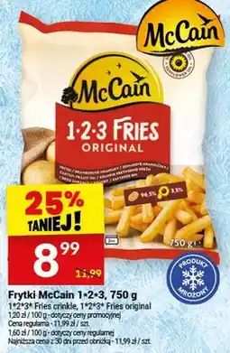 Twój Market Frytki 1•2•3 fries original oferta