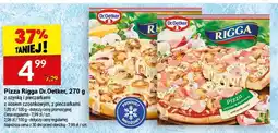 Twój Market Pizza rigga z szynką i pieczarkami z sosem czosnkowym, z pieczarkami oferta