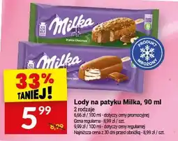 Twój Market Lody na patyki milka oferta