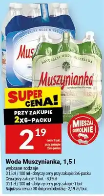 Twój Market Woda muszynianka oferta