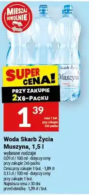 Twój Market Woda skarb życia muszyna oferta
