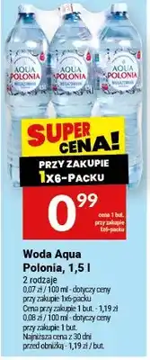 Twój Market Woda aqua polonia oferta
