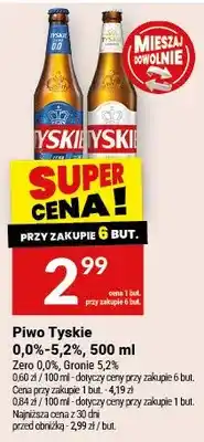 Twój Market Piwo Tyskie oferta