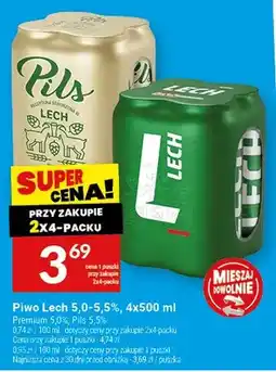 Twój Market Piwo Lech oferta