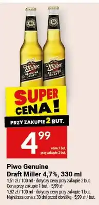 Twój Market Piwo Genuine Draft oferta