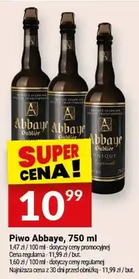 Twój Market Piwo Abbaye oferta