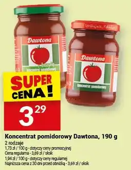 Twój Market Koncentrat pomidorowy Dawtona oferta