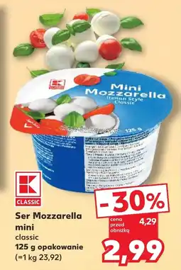 Kaufland Mozzarella K-Classic oferta