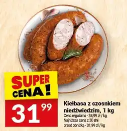 Twój Market Kiełbasa z czosnkiem niedźwiedzim oferta
