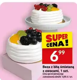 Twój Market Beza z bitą śmietaną z owocami oferta