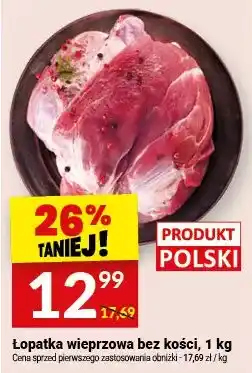 Twój Market Łopatka wieprzowa bez kości oferta