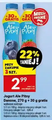 Twój Market Jogurt Ale Pitny Danone oferta