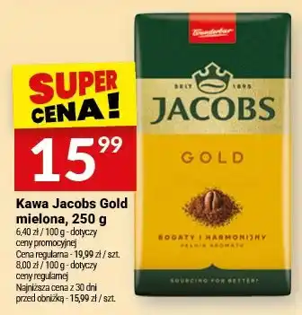 Twój Market Kawa Jacobs Gold mielona oferta