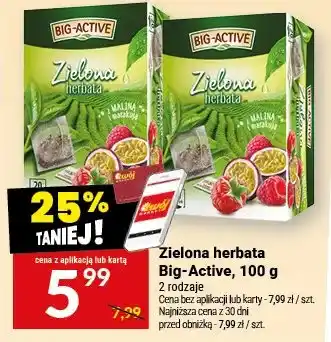 Twój Market Zielona herbata Big-Active oferta