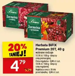 Twój Market Herbata BIFIX Premium 20T oferta