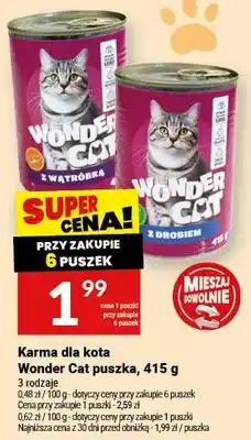 Twój Market Karma dla kota Wonder Cat puszka oferta