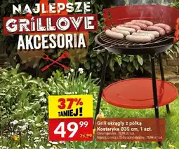 Twój Market Grill okrągły z półką + Kostaryka Ø35cm oferta