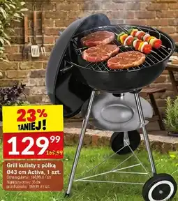 Twój Market Grill kulisty z półką Ø43cm Active oferta