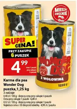 Twój Market Karma dla psa Wonder Dog puszka oferta