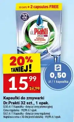 Twój Market Kapsułki do zmywarki 32 szt., 1 opak oferta