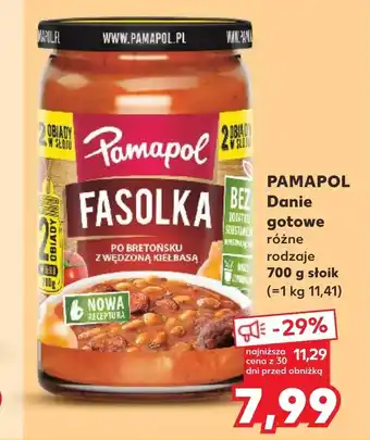 Kaufland Danie gotowe Pamapol oferta