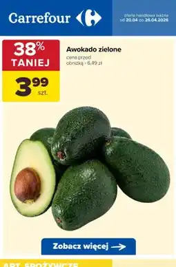 Carrefour Awokado zielone oferta