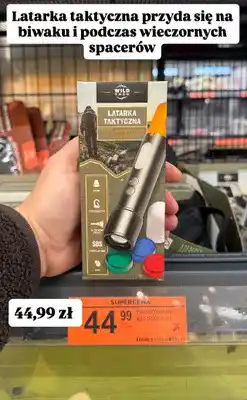 Biedronka Latarka taktyczna COB + oświetlenie alarmowe oferta