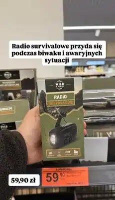 Biedronka Radio survivalowe oferta
