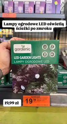 Biedronka Lampy ogrodowe LED oferta