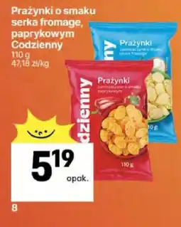 Delikatesy Centrum Prażynki o smaku serka fromage, paprykowym oferta
