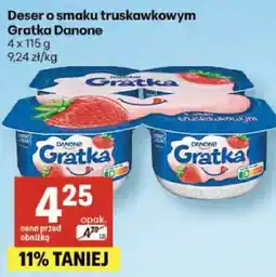 Delikatesy Centrum Deser o smaku truskawkowym Gratka oferta