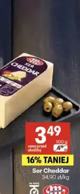 Delikatesy Centrum Ser Cheddar oferta