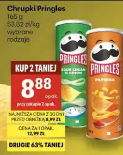 Delikatesy Centrum Chipsy Pringles wybrane rodzaje oferta