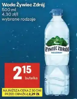 Delikatesy Centrum Woda Żywiec Zdrój oferta