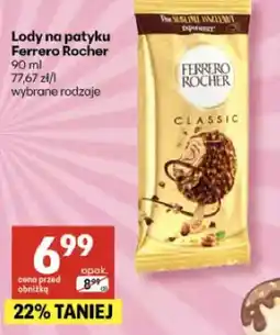 Delikatesy Centrum Lody na patyku Ferrero Rocher oferta