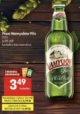Delikatesy Centrum Piwo Namysłów Pils butelka bezwrotna oferta