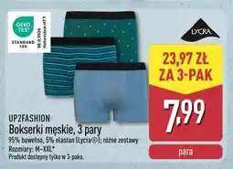 ALDI Bokserki męskie Up2Fashion oferta