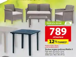 Auchan Zestaw wypoczynkowy Rialto 2 oferta