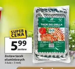 Auchan Zestaw tacek aluminiowych oferta