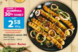 Auchan Kiełbaski z serem, JBB oferta