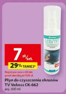 Auchan Płyn do czyszczenia ekranów TV Vakoss CK-662 oferta