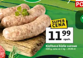 Auchan Kiełbasa biała surowa oferta