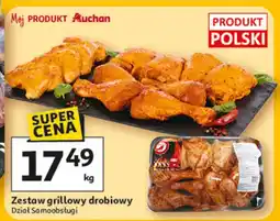 Auchan Zestaw grillowy drobiowy Dział Samoobsługi oferta