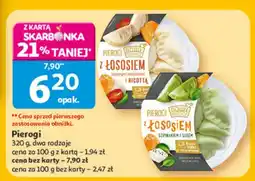 Auchan Pierogi z łososiem oferta