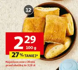Auchan Ciastka francuskie poduszki z nadzieniem malinowym lub wiśniowym Choco Loco oferta