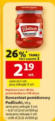 Auchan Koncentrat pomidorowy oferta