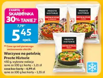 Auchan Warzywa na patelnię oferta