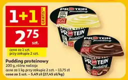 Auchan Pudding proteinowy różne rodzaje oferta