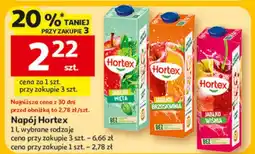 Auchan Napój Hortex oferta