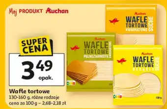 Auchan Wafle tortowe oferta